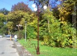 Köztéri Fém - Öntöttvas Lámpaoszlop, Kandeláber UNIO-3C-T1